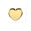 Premium Stainless Steel Heart-shaped Tray Cute Design Cute Ring Metal Tray Multi-Functional Creative Spoon Rest Household