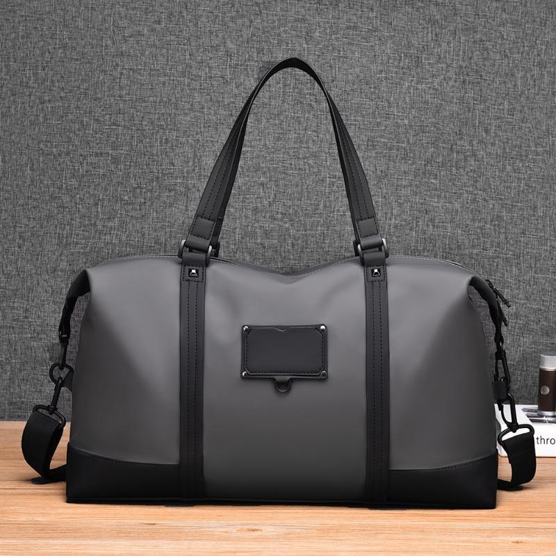 New Travel Bag Men's Portable Fitness Bag Large Capacity Training Bag Leisure Luggage Bag