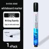 Refillable, Erasable Oil-Based Marker for Whiteboards - Large Capacity for Teachers and Offices