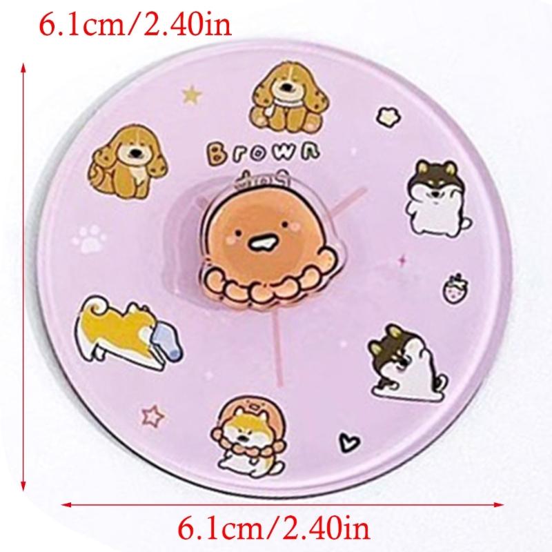 Fun Rotating Cartoon Creature Magnetic Decoration Acrylic For Refrigerator Memo Board Display