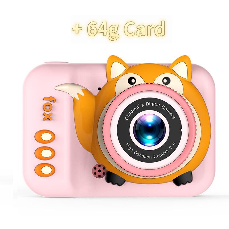 New Instant Children's Print Camera StrapLittle SLR Children's Camera Cartoon HD Dual Camera Digital Camera