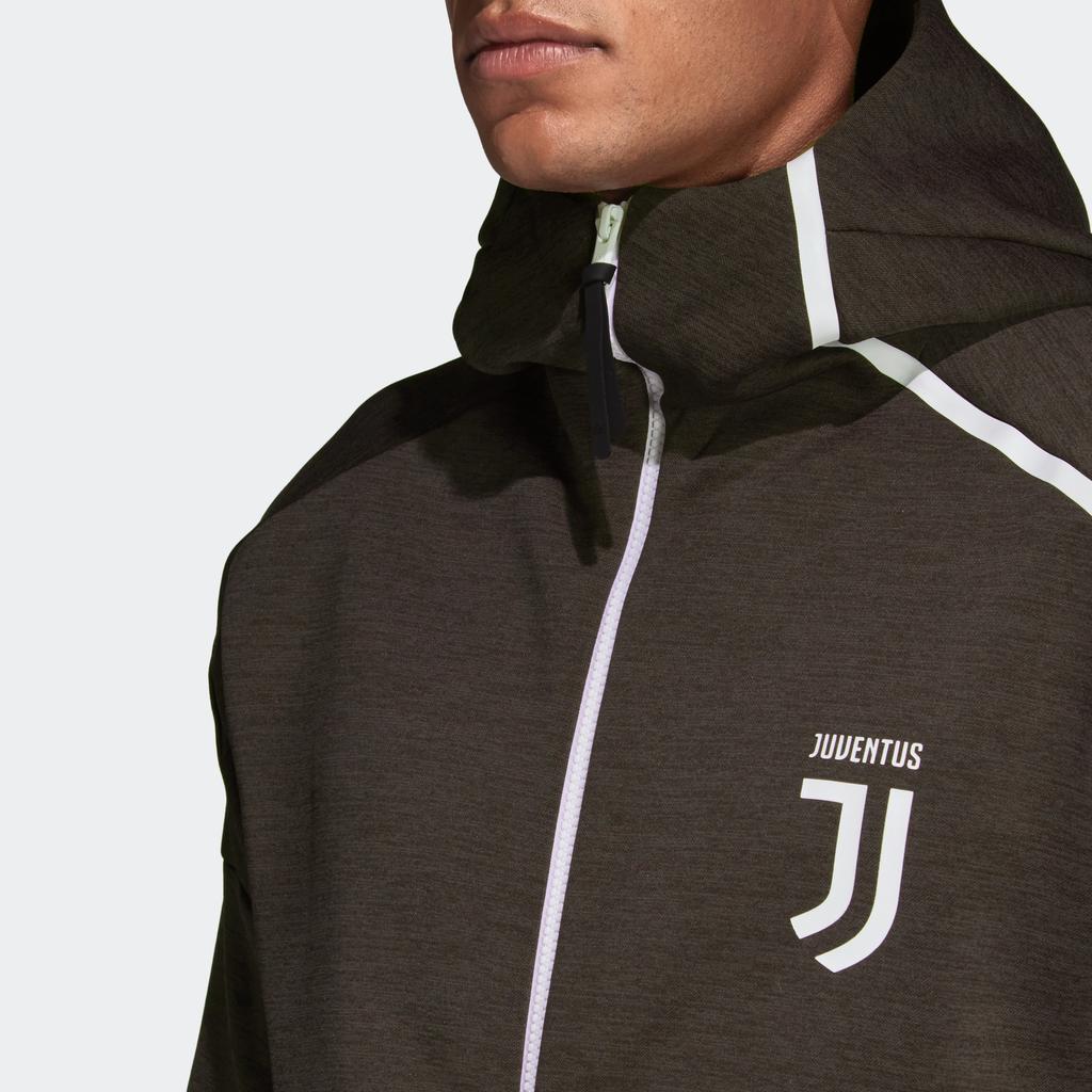 Adidas Juve Zne Hd Fr Jackets & Coats Men's Charcoal Black DS8856