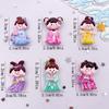 10 STÜCKE Harz Bunt Cartoon Kawaii Chinesischer Stil Prinzessin Mädchen Flache Rückseite Steine Figuren Scrapbooks DIY Schleifenzubehör Handwerk