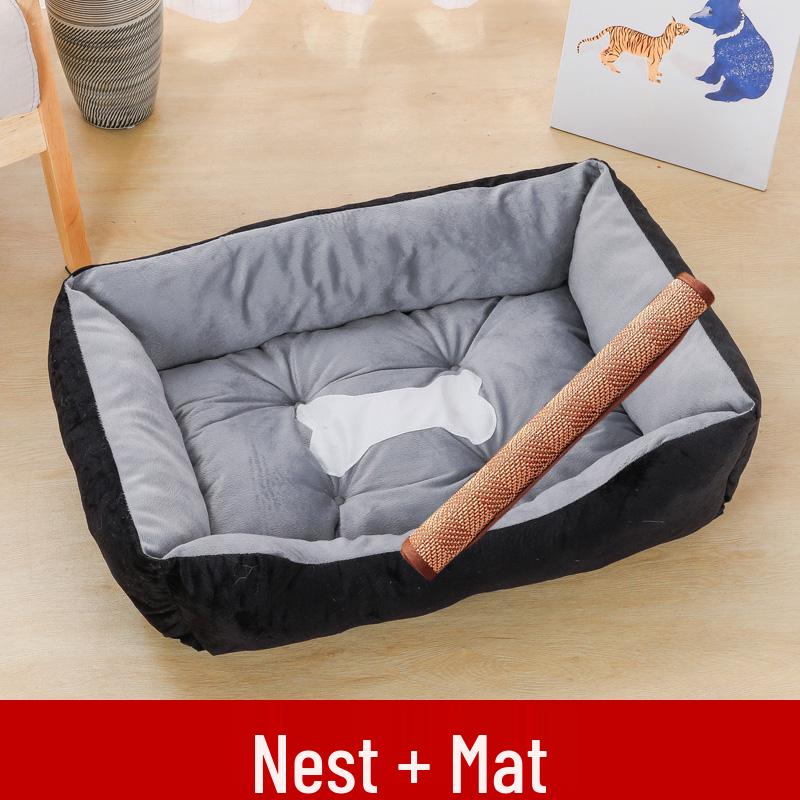 Winter Warm Pet Bed: All-Season Dog & Cat Nest Mat