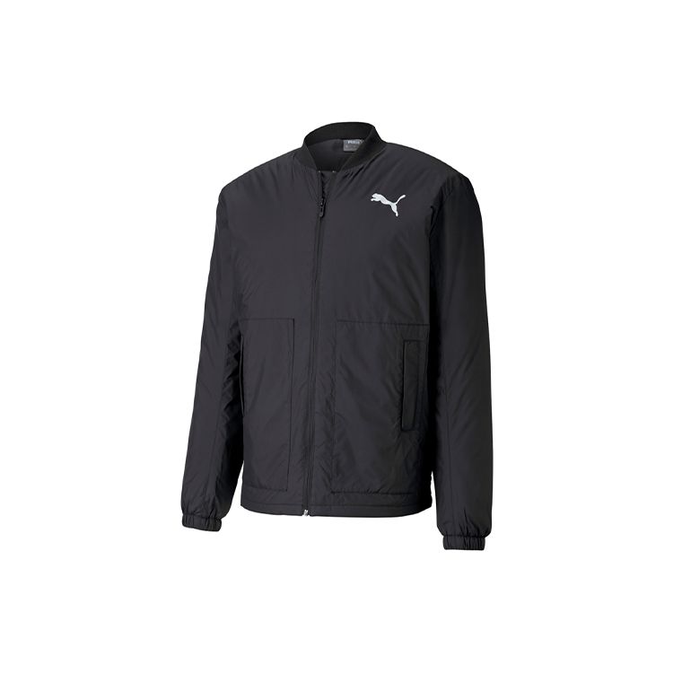 Puma Windproof Casual Sports Jacket Men Jackets Black 585349-01 S