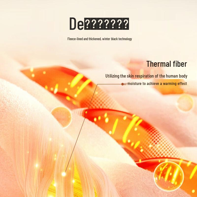 Maoren Damen Thermo-Leggings mit hohem Bund