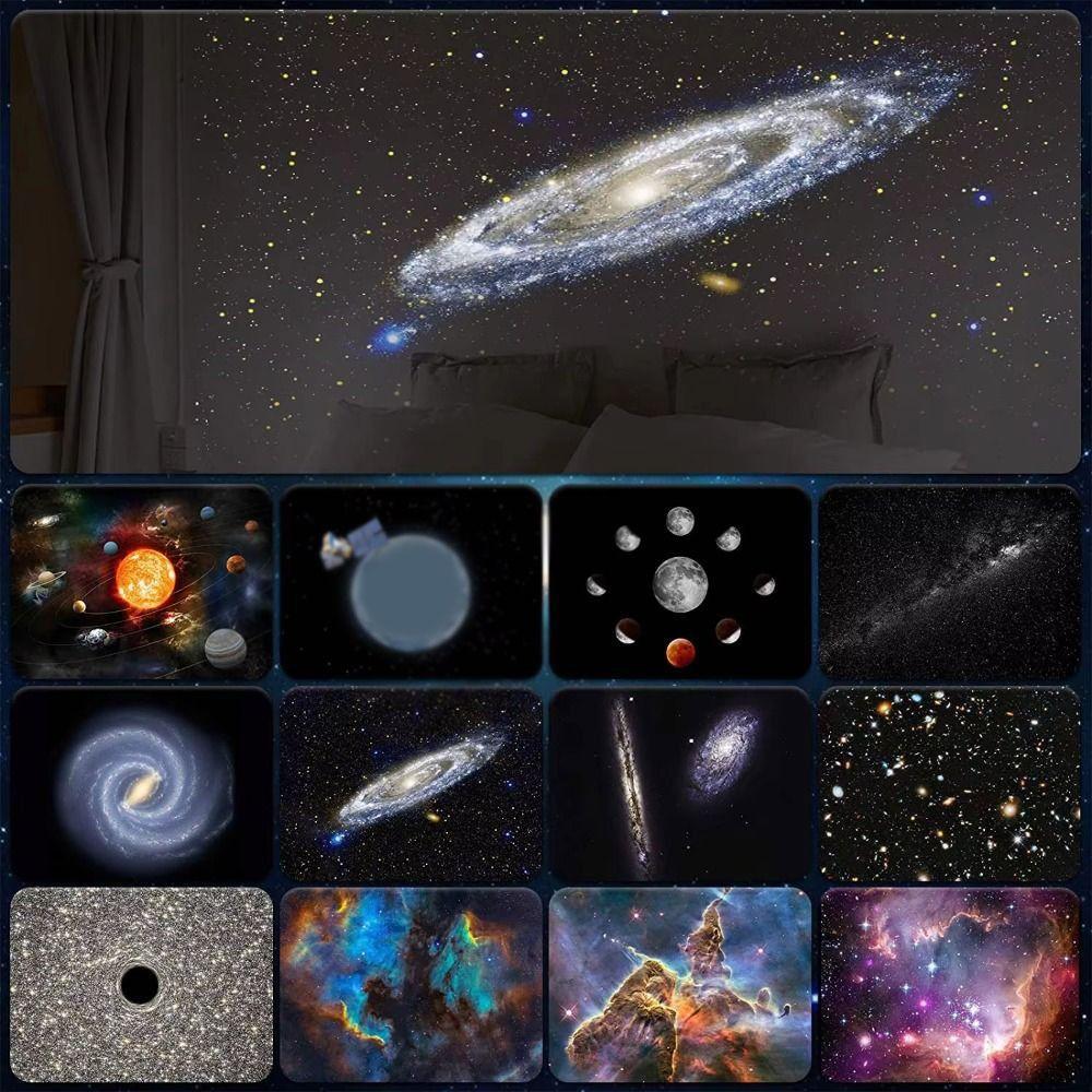 Starry Sky Projection Galaxy Projector LED Lamp Star Projector Night Light Bedroom