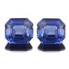 Natural Blue Sapphire Loose Gemstone Flawless Ceylon 18 Ct Radiant Pair September Birthstone Gift