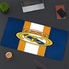 Tappetino per Mouse Stampa Real Madrid, per Tastiera, Tappetino per Laptop PC per Ufficio, Casa, Decorazione Scrivania, Regalo di Compleanno Perfetto per i Giocatori