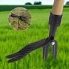 Wurzelentferner, Gartenarbeit, Graben, Unkrautstecher, Kralle, Fußpedal, Unkrautzieher, Unkrautstecherkopf, Ersatz-Rasenzubehör, Aufsteh-Unkrautstecher mit Fußpedal, Schwarz