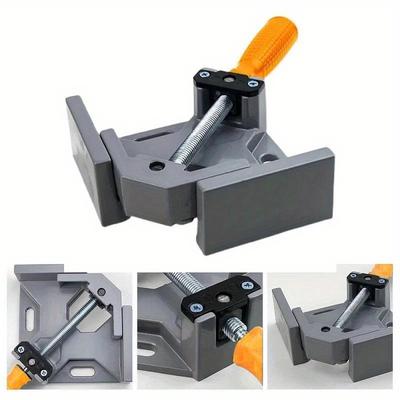 90 Degree Angle Welding Corner Right Angle Fixing Clip Clamp Holder Woodworking Photo Frame Glass Clamp Hand Tool for Furniture