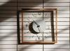 Interform Wall Clock CL-4424BN Laturi Brown Sweep Movement