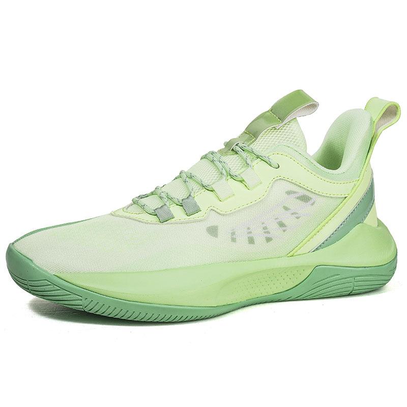 Guochao men's shoes spring fashion actual combat help basketball shoes light breathable student running sports tide shoes comfortable
