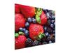 GLAS-SCHNEIDEBRETT 52x40 ERDBEEREN