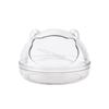 Hamster Sand Bathroom Durable Plastic Sand Bath Container Transparent Sand Box 6XDE