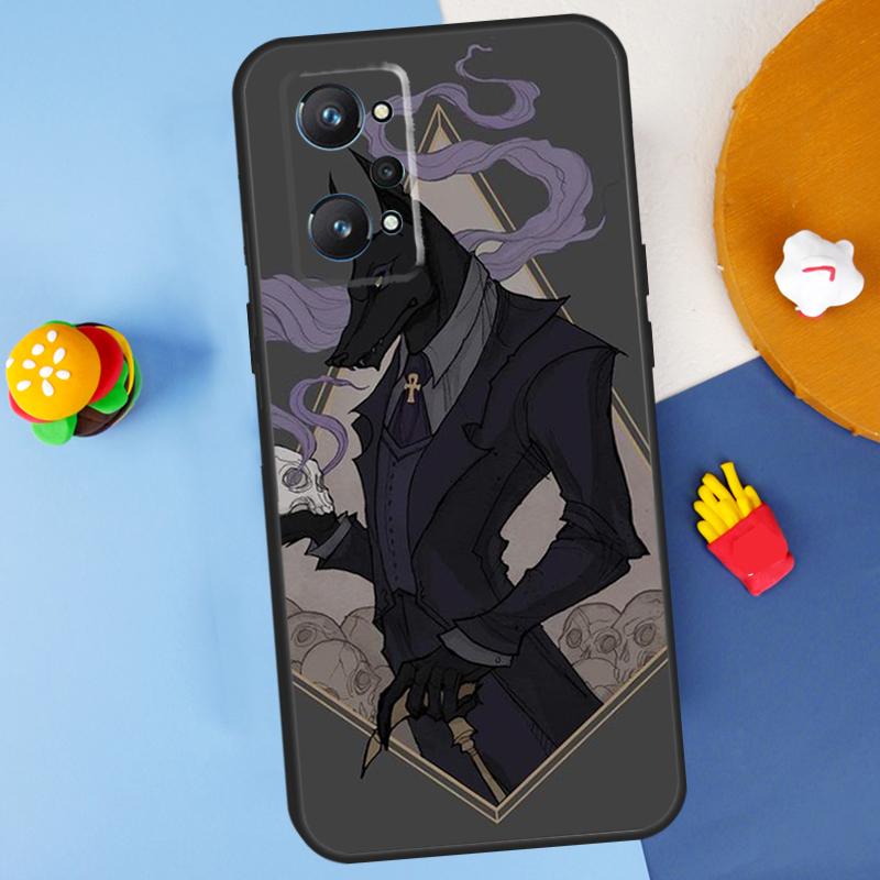 Anubis Ankh Egyptian God For Realme 11 10 12 13 14 Pro Plus GT 5 6 6T GT7 Pro C61 C53 C51 C21Y C25S C55 C67 C75 Case