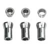 6pcs Collet Chuck Adapter Set 6mm 1/4" 8mm For Electric Router, Trimming & Engraving Machines Power Tools