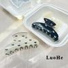 Korean Style Hollow Dog & Shark Hair Clip - Chic, Versatile Updo Claw for Women