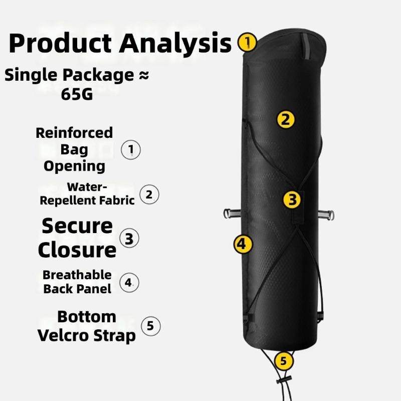 Waterproof Trekkings Poles Holder Light weight External Hiking Poles Storage Bag for Backpacks and Gear Storage