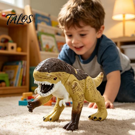 Educational Toys for Boys Shark Head Dinosaur Figurine, Realistic Resin Model, 7.48 Inch Fantasy Models Jurassic Creature Statue, Desktop Collectible