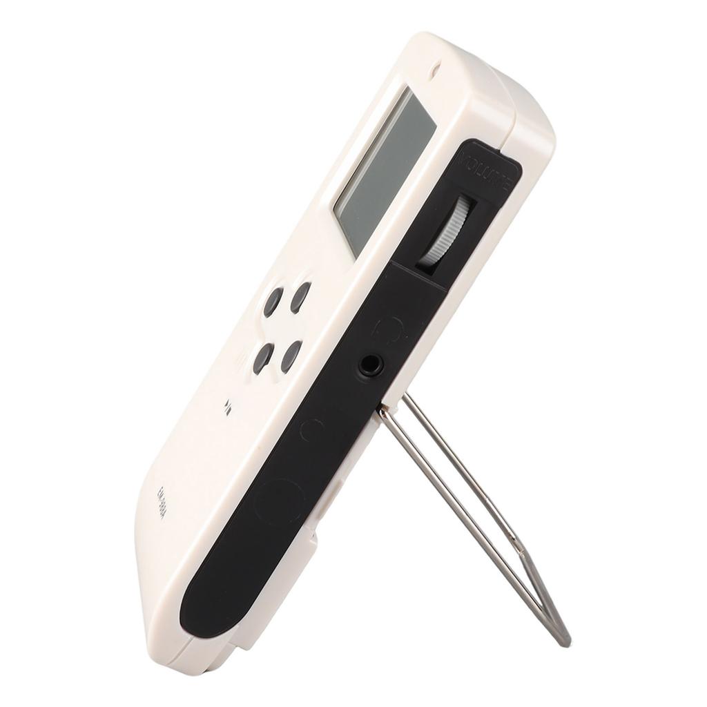 Metronom Elektrisch Einstellbar Universal LCD-Anzeige für Gitarre Klavier Bass Violine EM988AWeiß