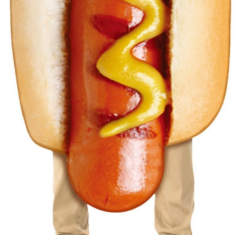 Adult Unisex Hot Dog Cosplay Costume Anime Convention Stage Performance Streetwear Outfit
