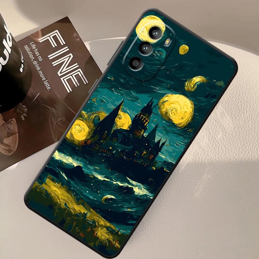 Cartoon Castle Art Case for Motorola Moto G71 G32 G50 G51 G73 G53 G30 G60s G22 Edge40 G52 Edge 20 Pro 30 Lite Phone Cover