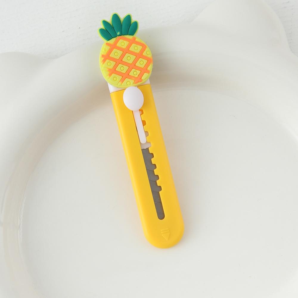 Cartoon Mini Dismantle the Courier Knife Unpack Tool Paper knife Art knife Metal Retractable Blade Knife For Stationery Supplies