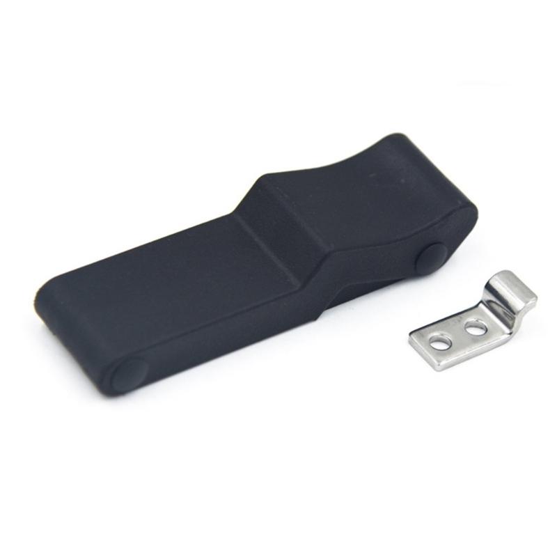 Substance Resistant Rubber Cabinet Lock with Visual Closure Indicator Upgrades for Laboratory Electrical Enclosures
