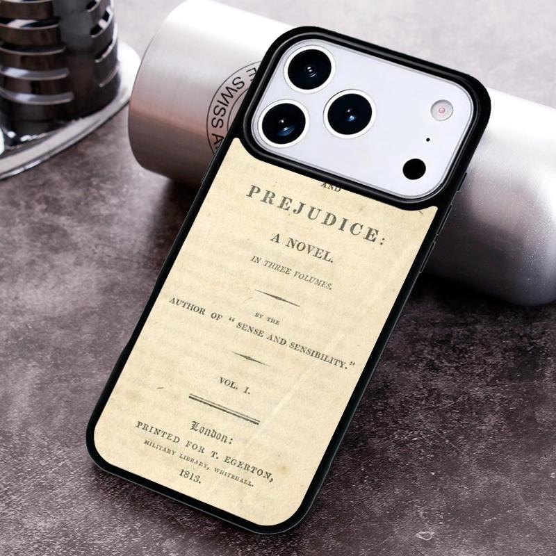 Pride And Prejudice Jane Austen soft Phone Case for iPhone 17 16 15 Pro Max Air 14 13 12 11 Plus Shockproof Capa Cover