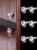 50Pcs Clear Plastic Shelf Support Pegs for Bookshelves Easy Installation Cabinet Supports for Strong and Reliable Shelf Stabilit