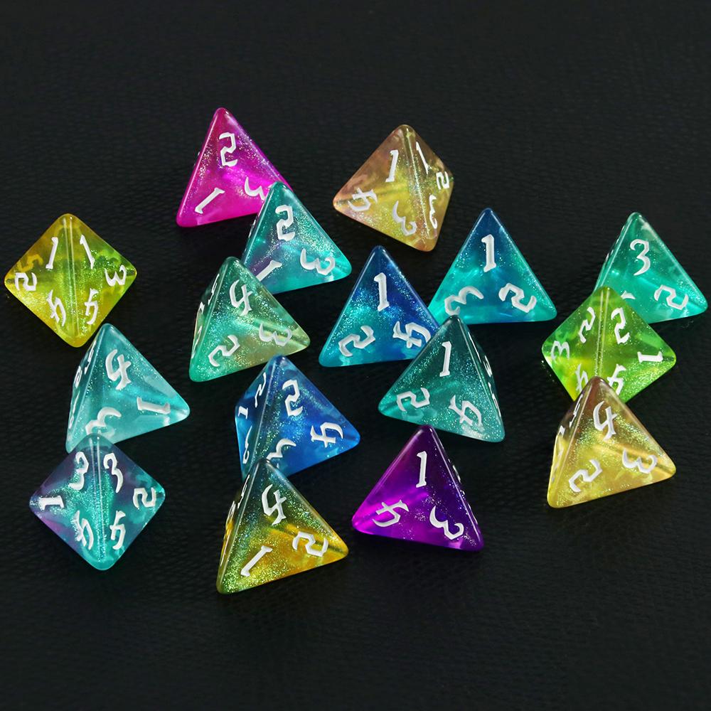 DND Dice Polyhedral D4 Dice for DND RPG Board Game Accessories
