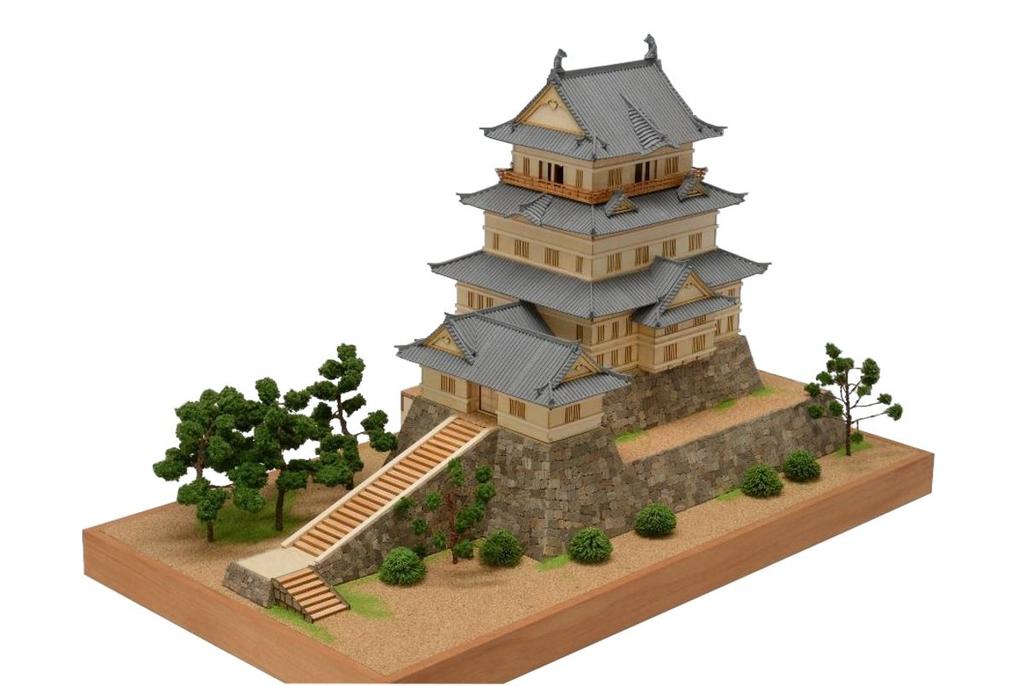 Woody Joe Odawara Castle Wooden Model Assembly Kit 1/150