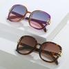 2023 Trendy Oval Sunglasses - European & American Street Style, Influencer Inspired, Hand-Grip Design for Women