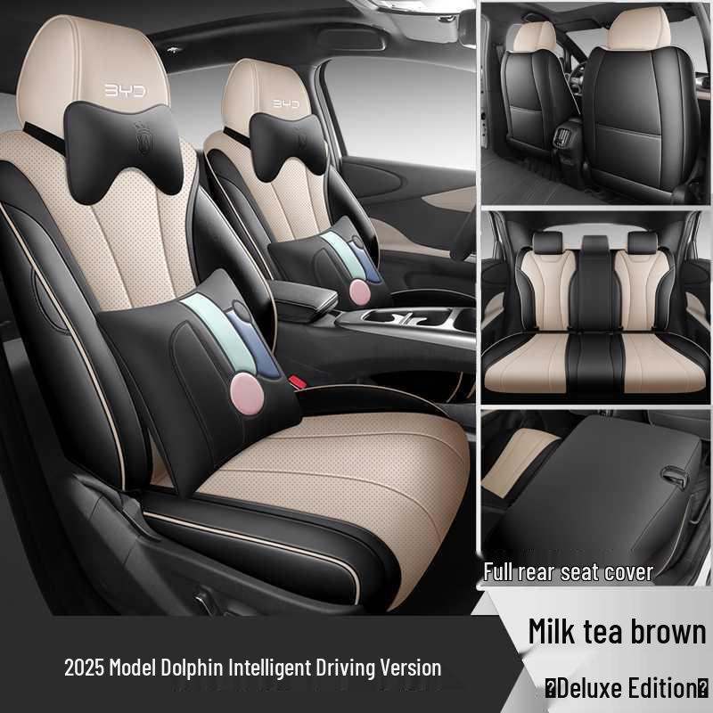 2025 BYD Dolphin Intelligent Driving Seat Covers - All-Season Universal Full Coverage Cushions