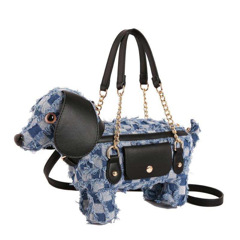 Kreative Hunde-Umhängetasche - Eine einzigartige Tasche für gelegentliche Reisen oder den täglichen Weg zur Arbeit, perfekt zum Cross-Body-Tragen