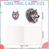 12 Packs Flower Animal DIY Diamond Art Painting Greeting Cards Diamond Art Cards for Beginner Adult Birthday Holiday Blessing