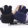 Farbe Vollfinger Mode Herren Fäustlinge Herren Strickhandschuhe Handschuhe Herbst Winter Handschuhe