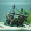 Shipwreck Aquarium Ornament Detailed Decoration