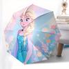 Elsa, Frozen Automatic Opening and Closing Umbrella, Compact Travel Umbrella, Lightweight and Portable, Suitable for Beach Commuting Busines