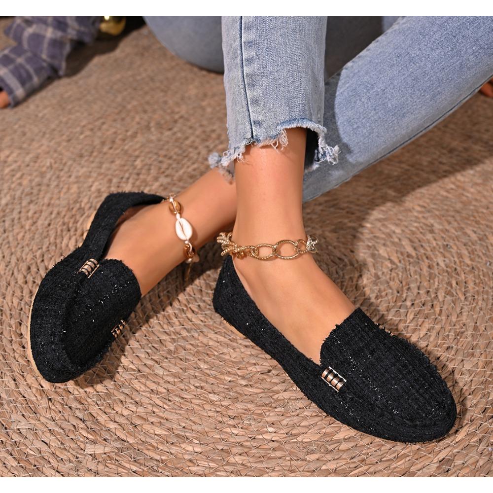 New Loafers Wear-resisting Women's Casual Single Shoes Non-slip Soft Flat Shoes Loafer Sneaker Zapatos De Mujer