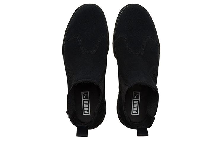 PUMA Mayze Chelsea Suede 'Triple Black' Women's 382829-01