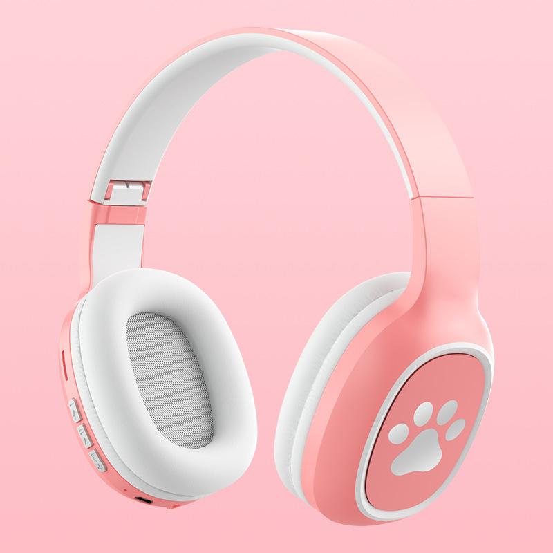 Bluetooth Headset Wireless Headphone Cute Stereo Earphone Support SD Card Radio Call For Xiaomi iphone Sumsamg Children's gift