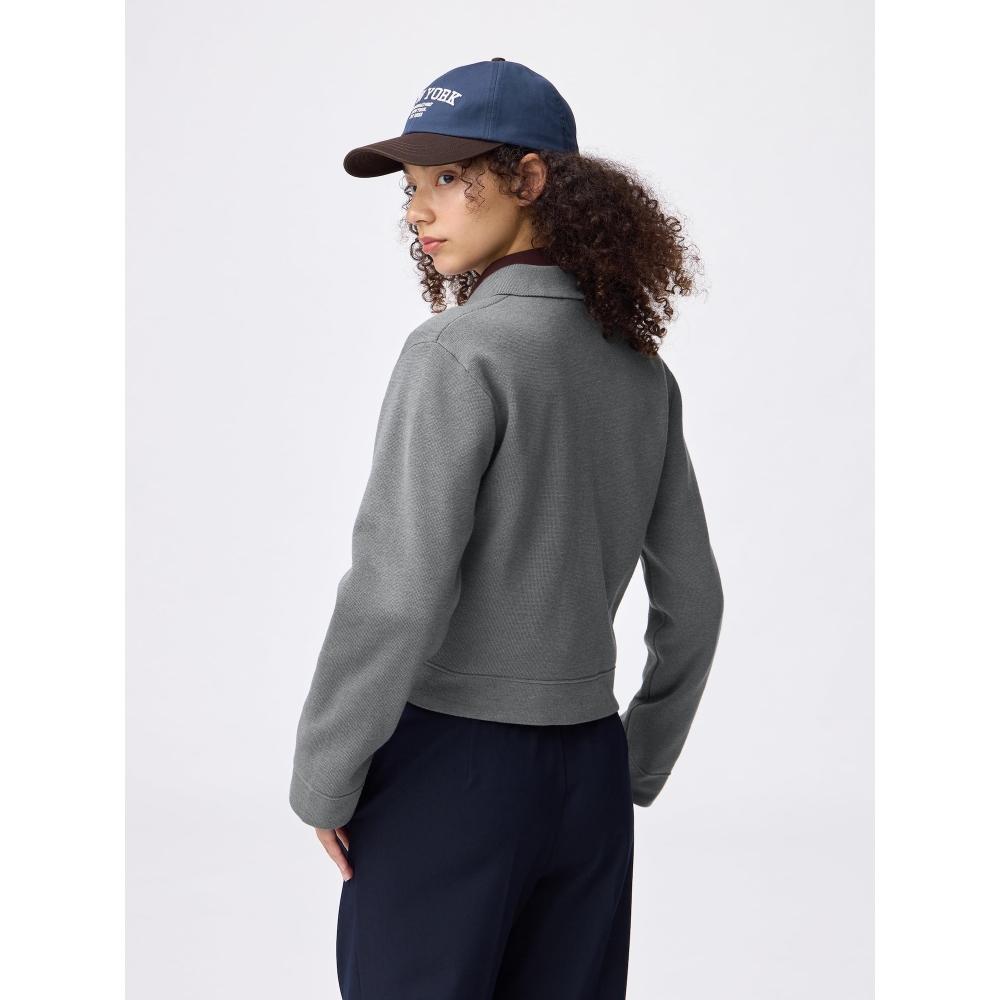 Uniqlo Gu Milano Rip Polo Cardigan