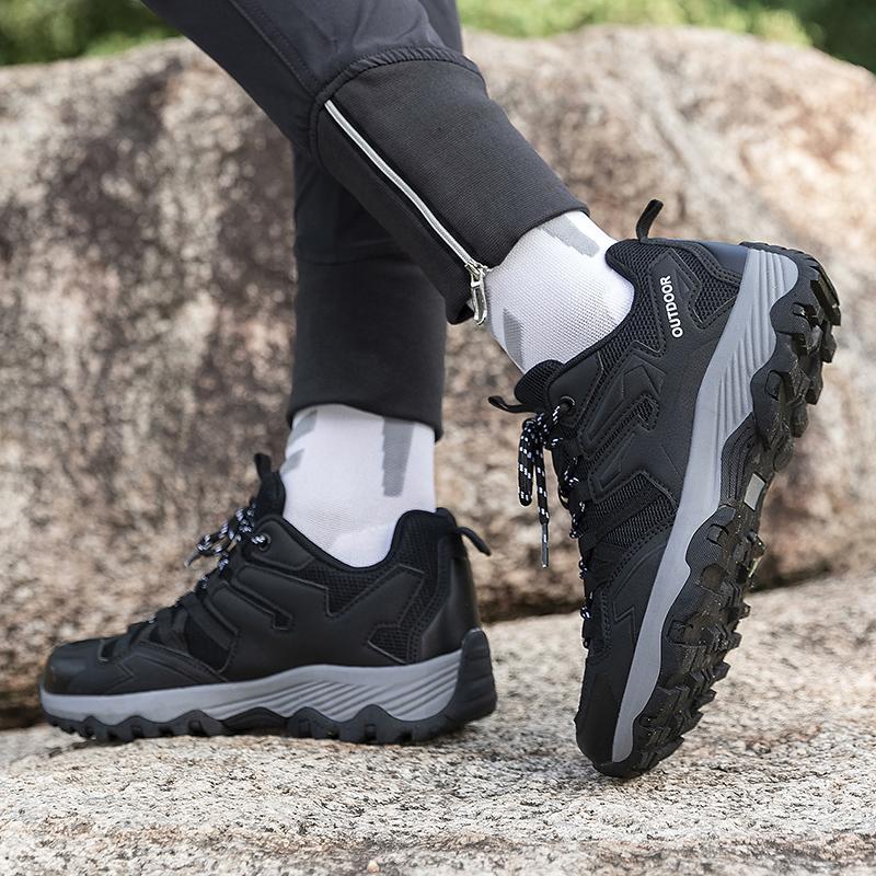 Couples Outdoor Sneakers Trekking Camping Sports Shoes Breathable Mesh Climbing Shoes Fashion Anti-slip Hiking Shoes