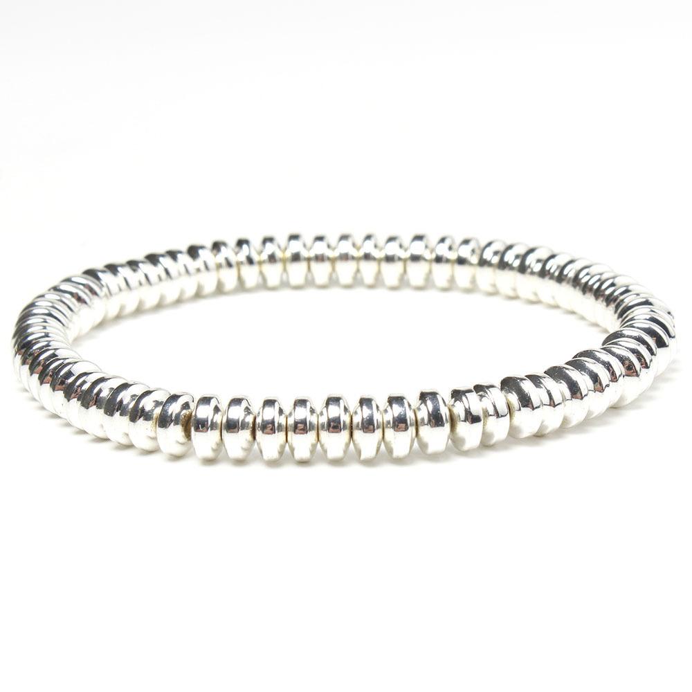 

JYL TS Bracelet Women s Bead Woven Design Enhances Elegance Silver