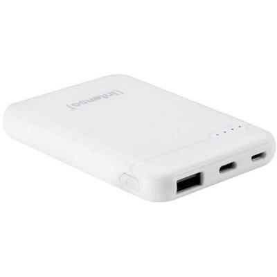 Zusätzliche Batterie - INTENSO - XS5000 - LiPo 5000 mAh - Weiß - USB/USB-C™