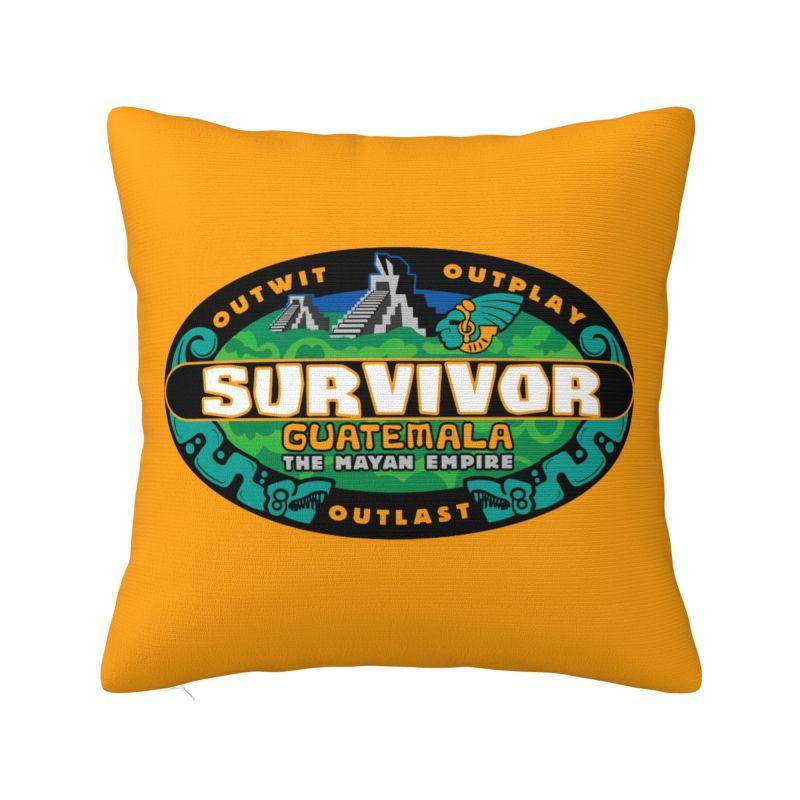 Adventure Game TV Show Survivor Throw Pillow Case Home Decorative Nordic Cushions Cover For Sofa Car Seat Polyester Pillowcase