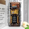 Advanced Circuit Board Phone Case for Samsung Galaxy S25 Edge S24 S23 S22 S21 S20 Ultra Plus FE A55 Shockproof Soft Cover Fundas