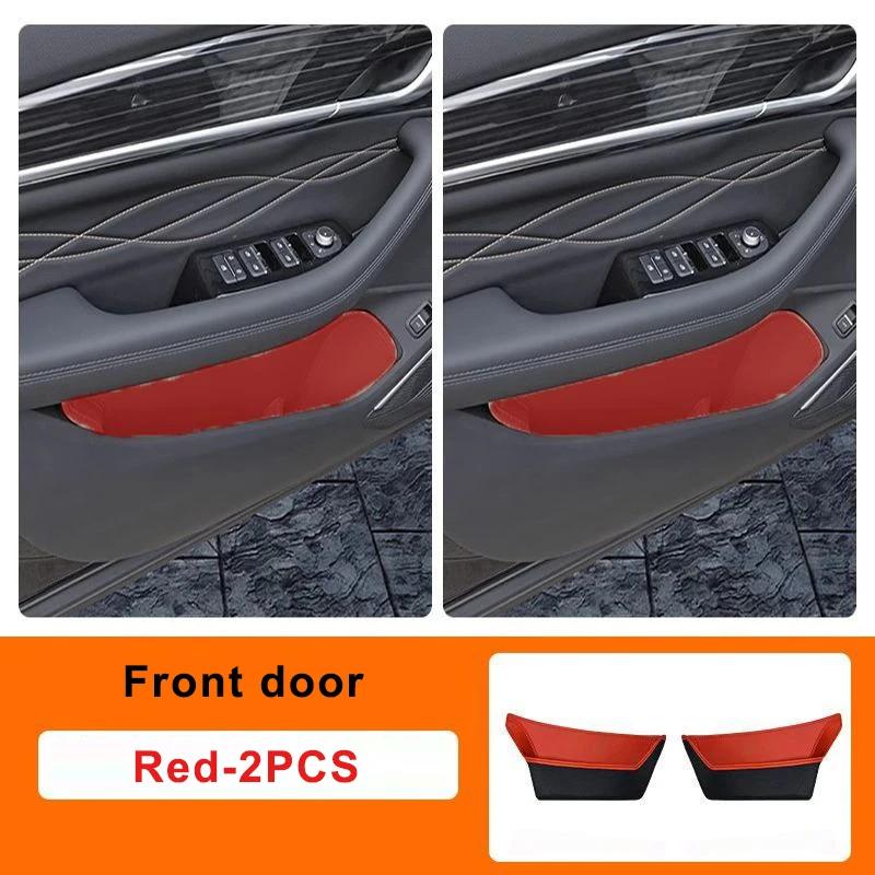 For Geely Monjaro Xingyue L -2025 Car Door Slot Organizer Box Leather Glove Box Storage Groove Pad Interior Accessories